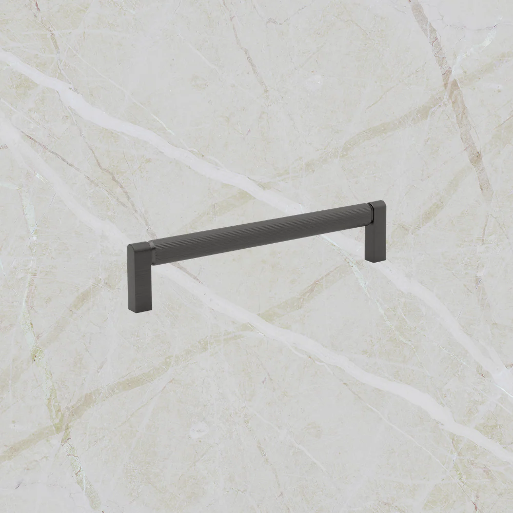 Momo Handles Brooklyn D Handle 160mm Black Titanium - Image 2