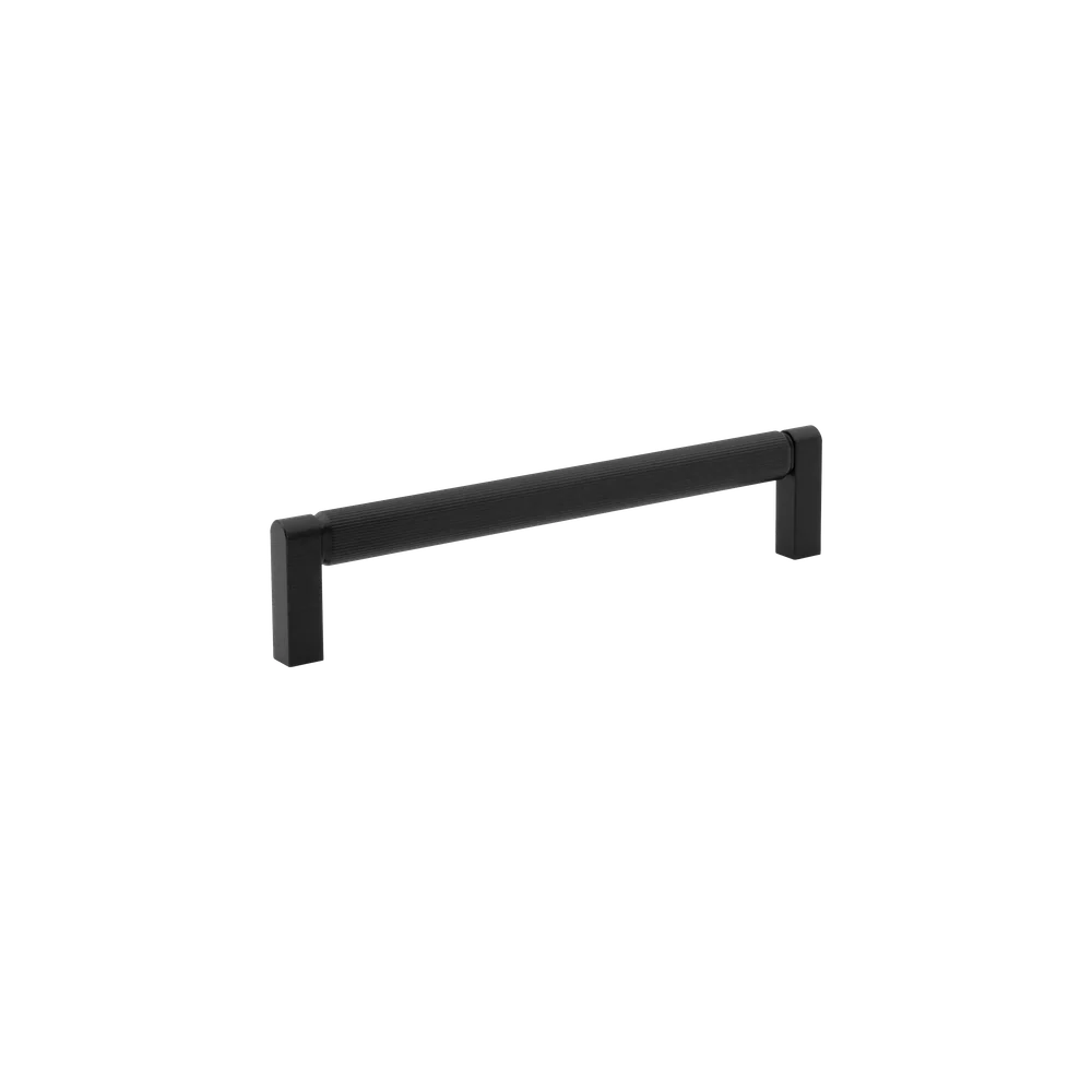 Momo Handles Brooklyn D Handle 160mm Brushed Black - Image 3