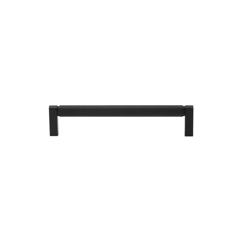 Momo Handles Brooklyn D Handle 160mm Brushed Black - Image 6