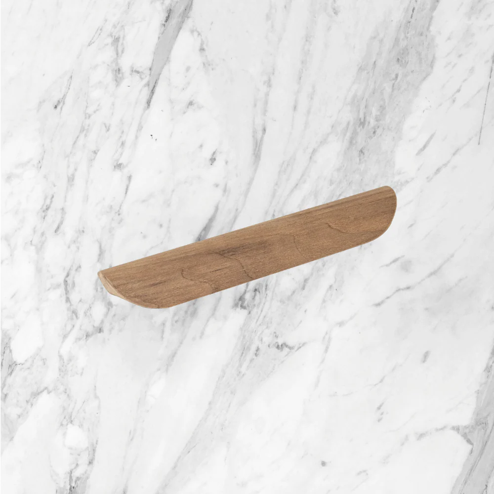 Momo Handles Byron Pull Handle 160mm Raw Walnut - Image 2