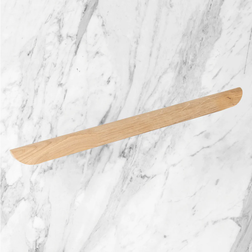 Momo Handles Byron Pull Handle 320mm Raw American Oak - Image 2