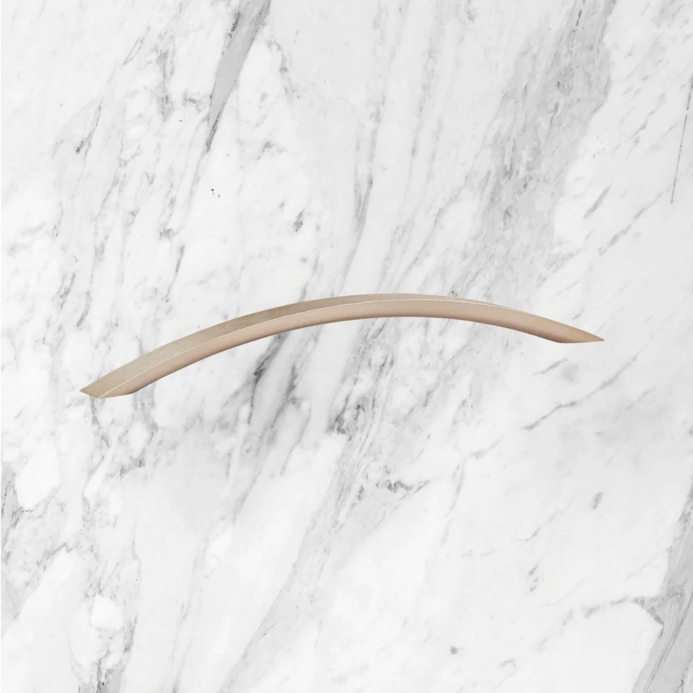 Momo Handles Caserta Bow Handle 224mm Dull Brushed Nickel - Image 2