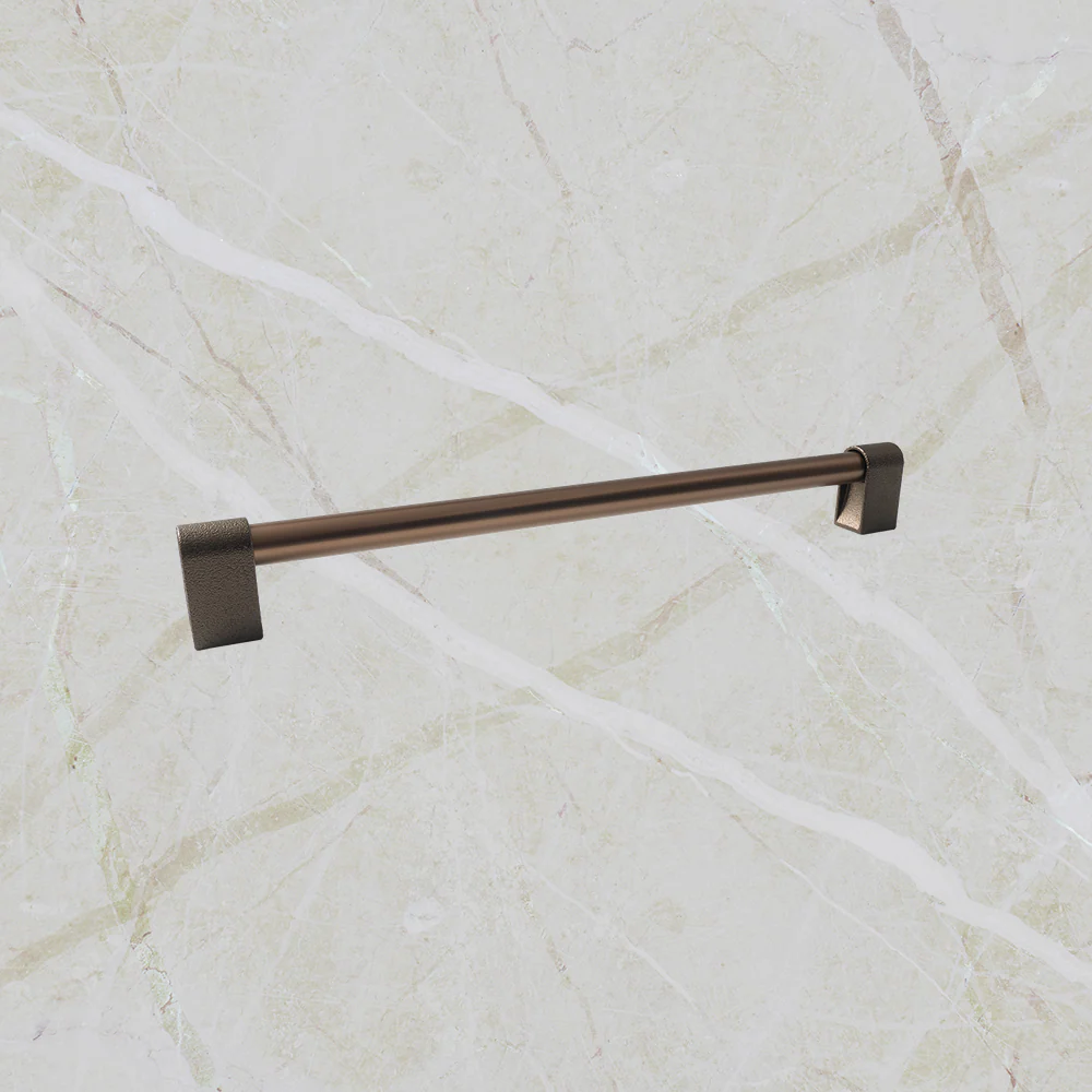 Momo Handles Casey Big Back to Back Door Pull Set 416mm Matte Bronze - Image 2