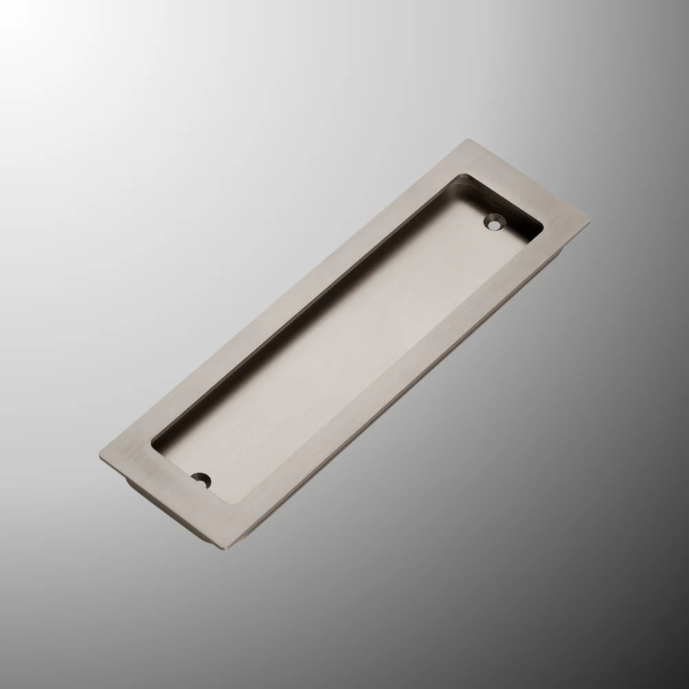 Momo Handles Cavity Slider Flush Pull Dull Brushed Nickel - Image 2