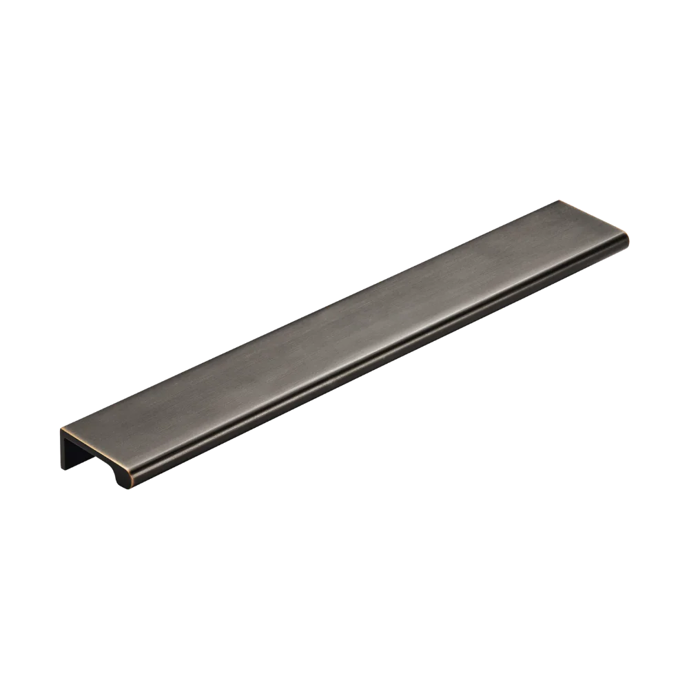 Momo Handles Chelsea Solid Brass Lip Pull 256mm Dark Bronze