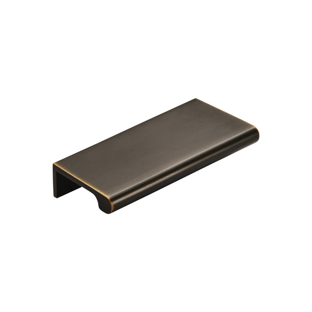 Momo Handles Chelsea Solid Brass Lip Pull 96mm Dark Bronze - Image 3