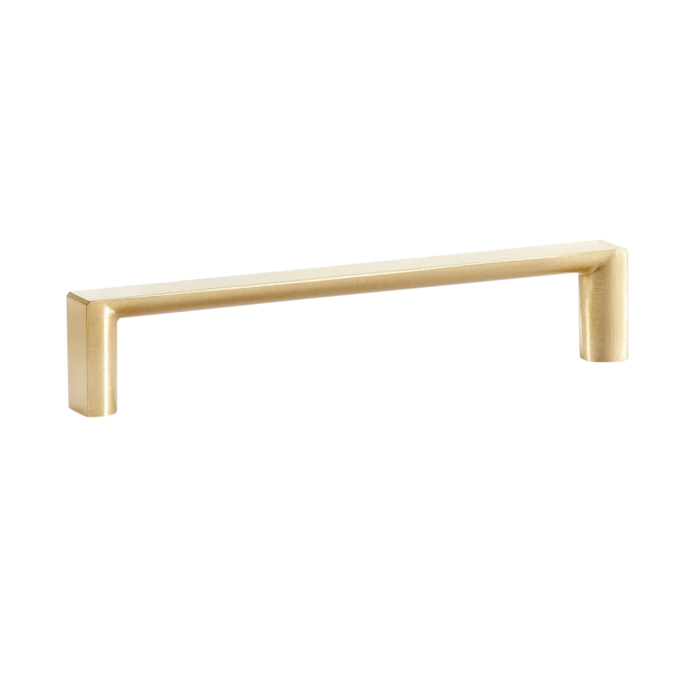 Momo Handles Dallas D Handle 128mm Brushed Matte Brass - Image 3