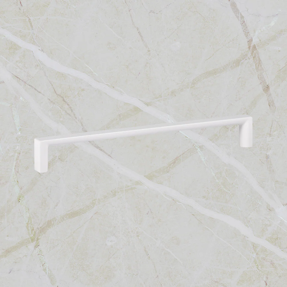 Momo Handles Dallas D Handle 192mm Matte White - Image 2