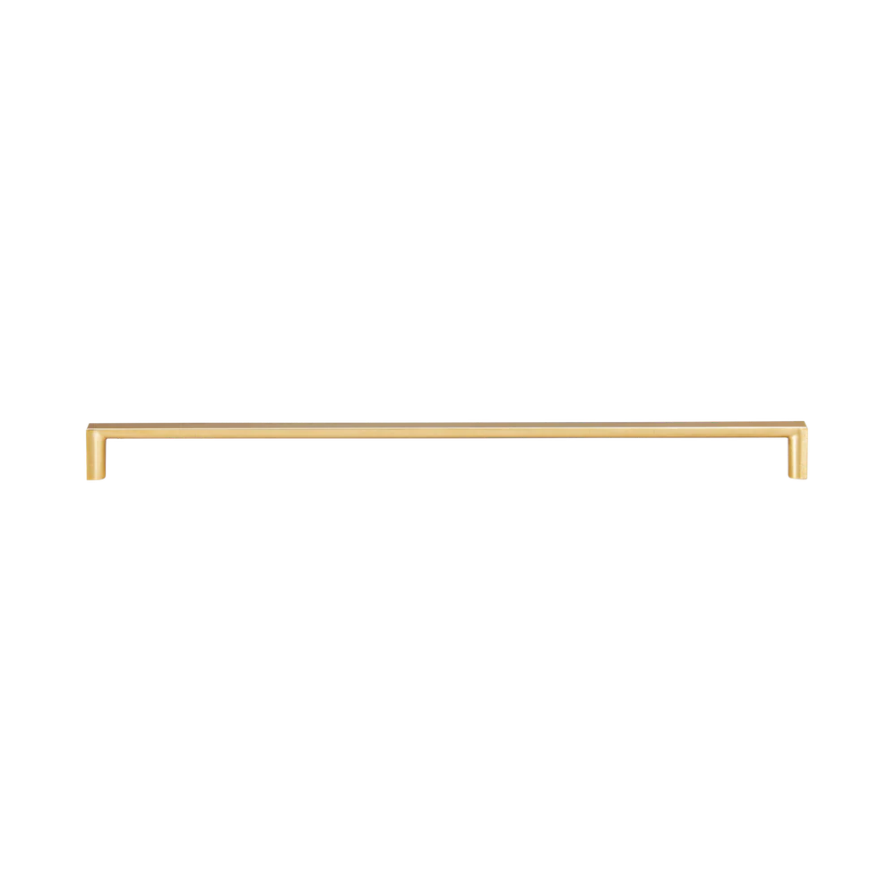 Momo Handles Dallas D Handle 352mm Brushed Matte Brass - Image 5
