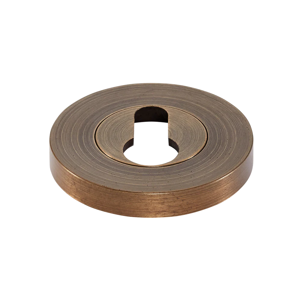Momo Handles Euro Cylinder Escutcheon Set Bronze - Image 7