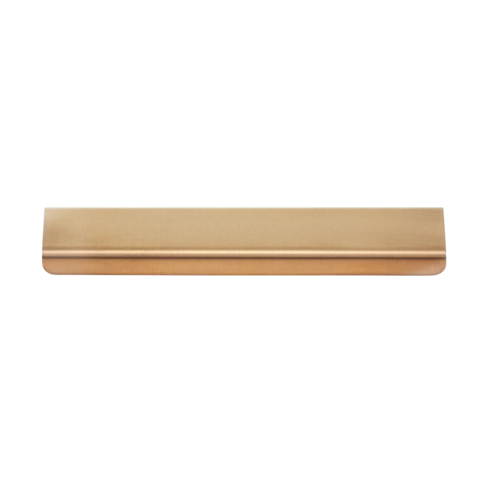 Momo Handles Ferrara Lip Pull 128mm Brushed Brass - Image 5