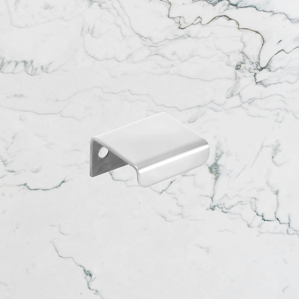 Momo Handles Ferrara Lip Pull 25mm Polished Stainless Steel - Image 2