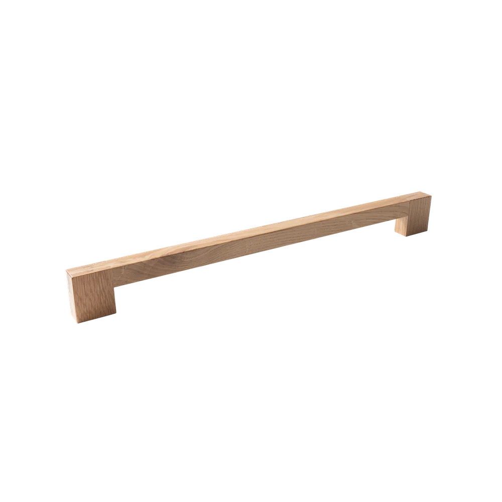 Momo Handles Hako Big Back to Back Door Pull Set 480mm Oak - Image 3