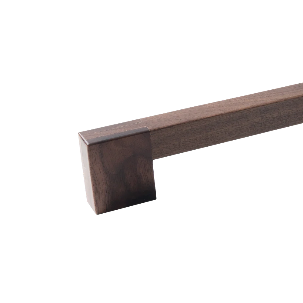 Momo Handles Hako Big Back to Back Door Pull Set 480mm Walnut - Image 5