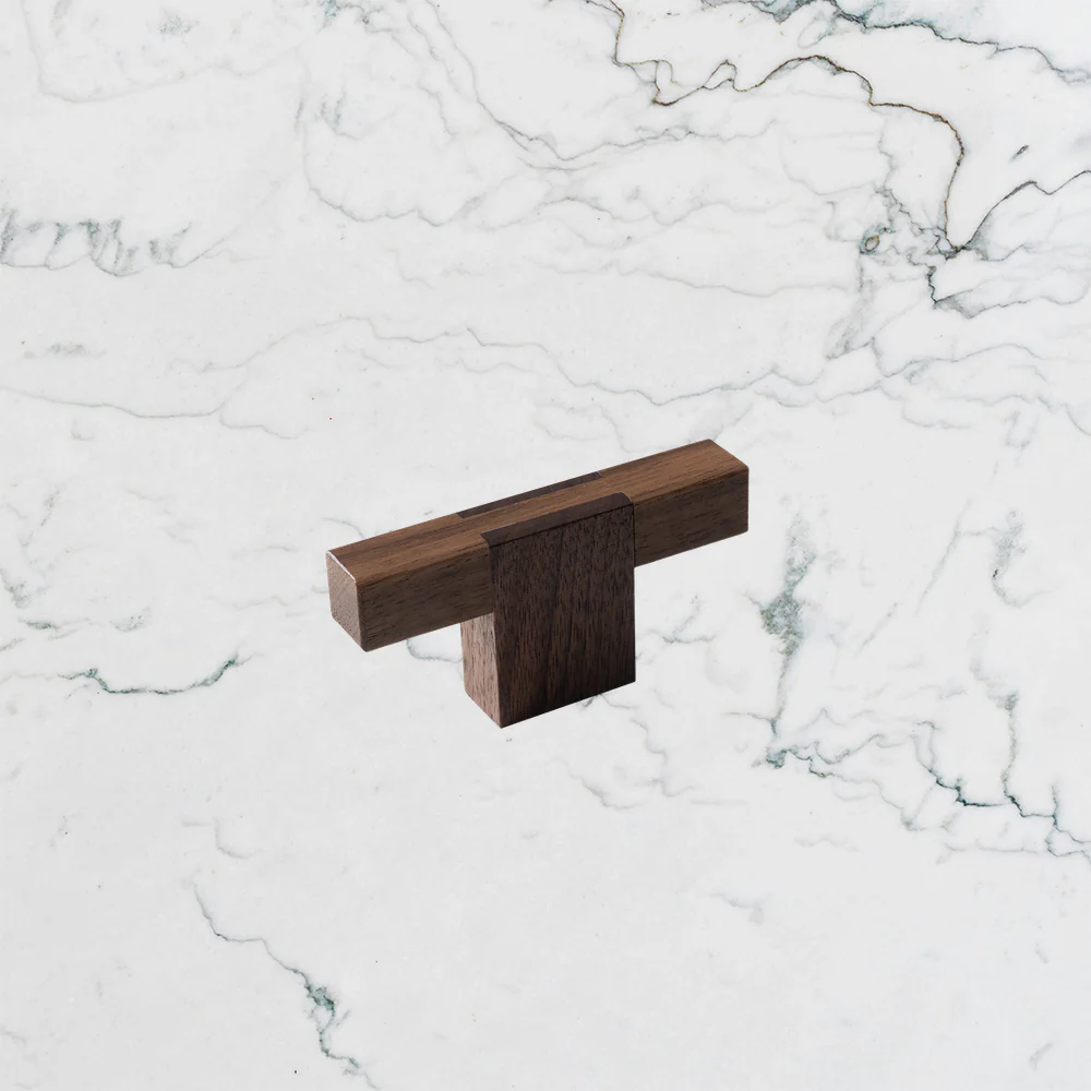 Momo Handles Hako Knob 76mm Walnut - Image 4