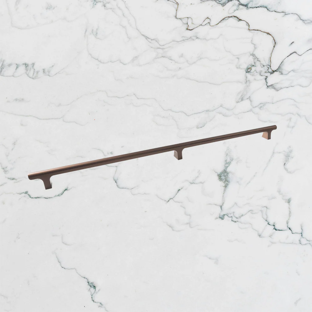 Momo Handles Hinoki Big D Handle 832mm Brushed Bronze - Image 2