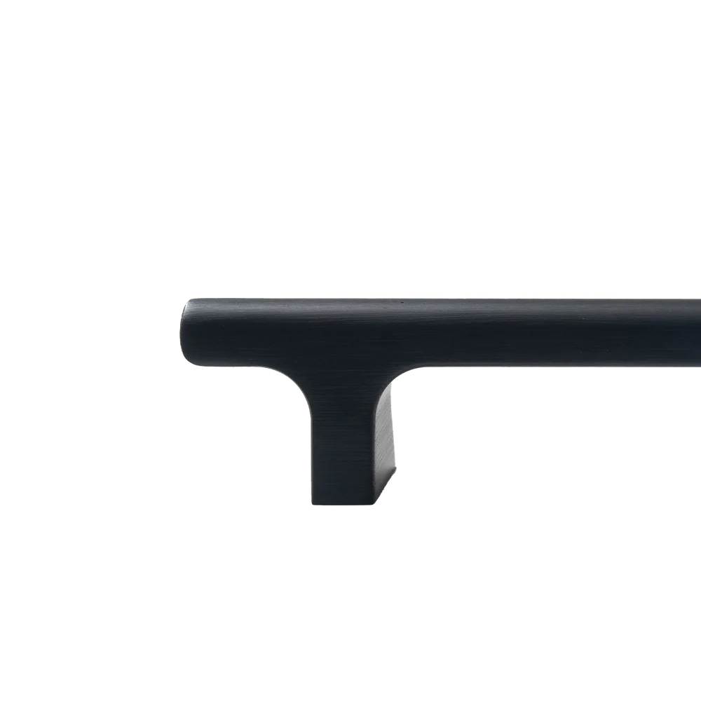 Momo Handles Hinoki D Handle 160mm Brushed Black - Image 5