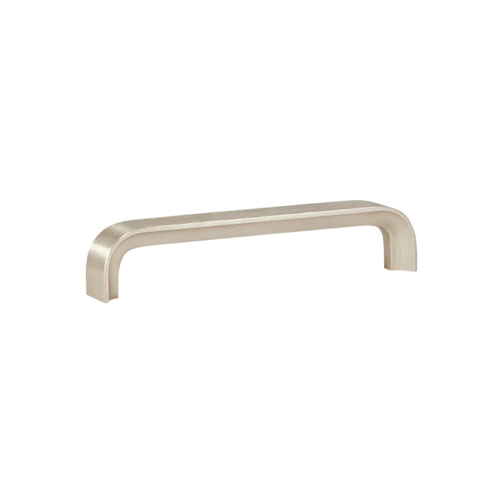 Momo Handles Kempten D Handle 160mm Brushed Nickel