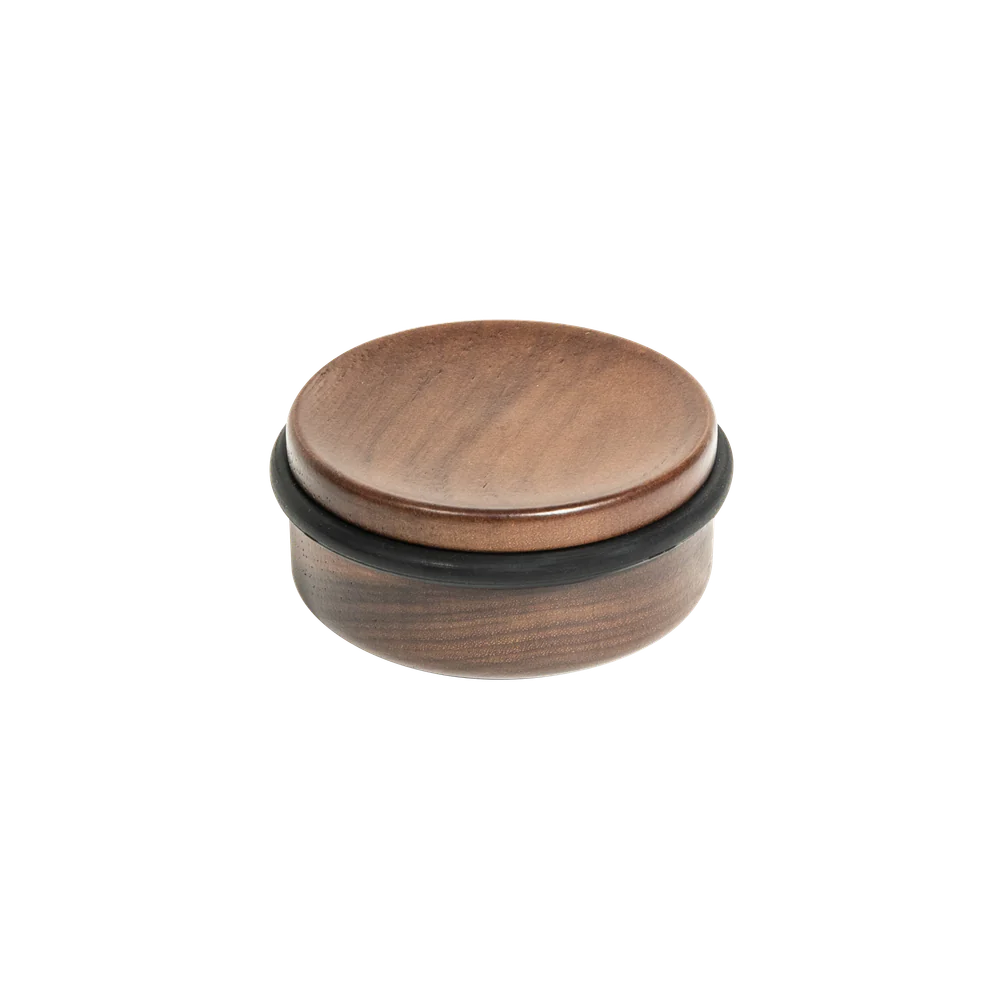 Momo Handles Luv Wood Door Stop 71mm Walnut - Image 3