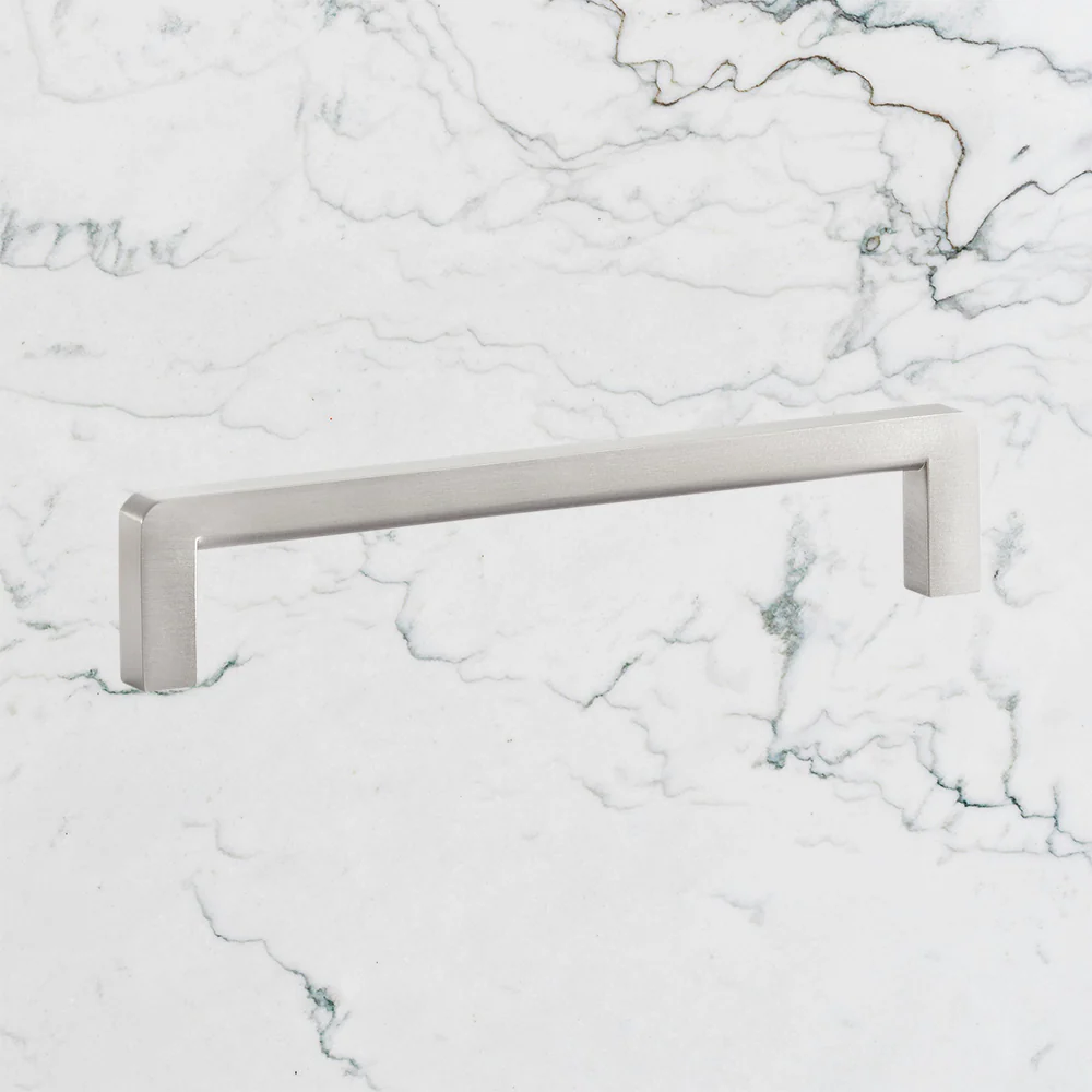 Momo Handles Milano D Handle 128mm Dull Brushed Nickel - Image 2
