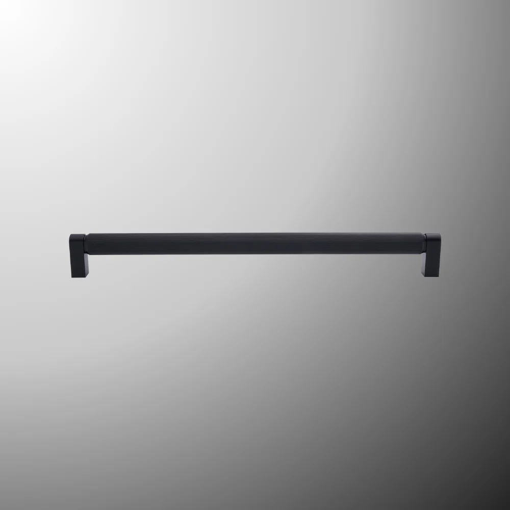 Momo Handles Brooklyn Big D Handle 448mm Brushed Black - Image 4