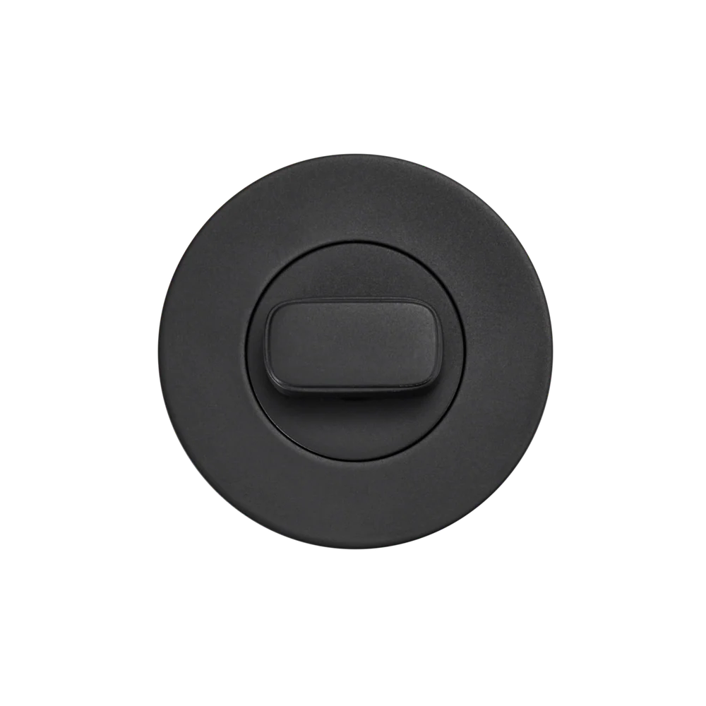 Momo Handles Privacy Thumb Turn Set Matte Black - Image 3