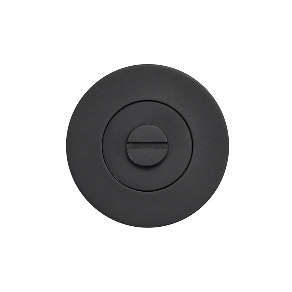 Momo Handles Privacy Thumb Turn Set Matte Black - Image 5