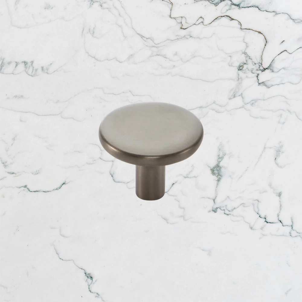 Momo Handles Vena Round Knob 35mm Gunmetal - Image 2