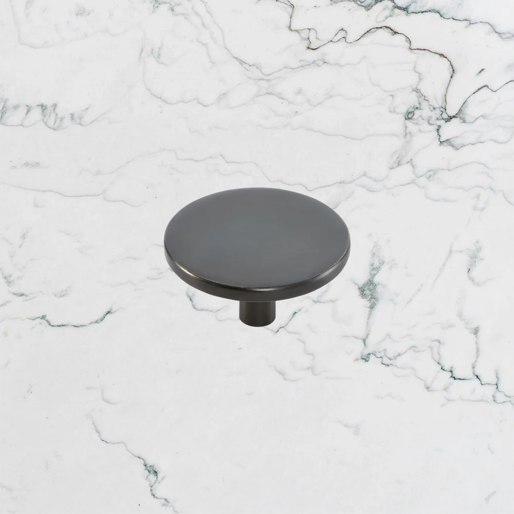 Momo Handles Vena Round Knob 50mm Gunmetal - Image 2