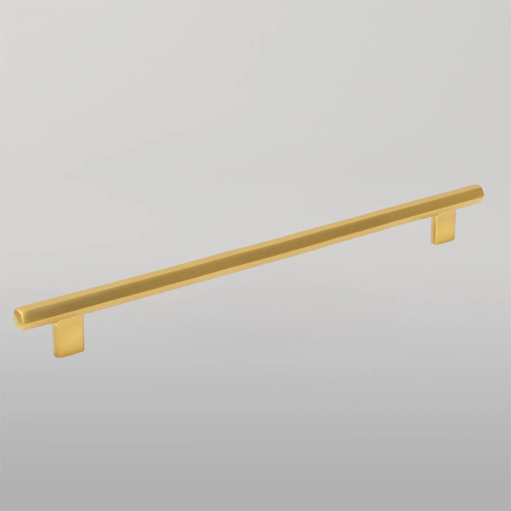 Momo Hendrix Bar Pull 320mm Brushed Satin Brass - Image 2