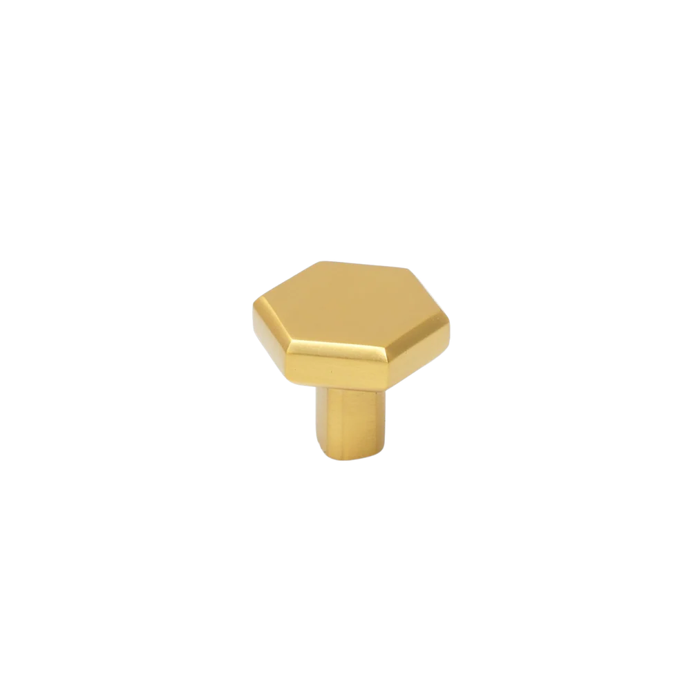 Momo Hendrix Knob 32mm Brushed Satin Brass