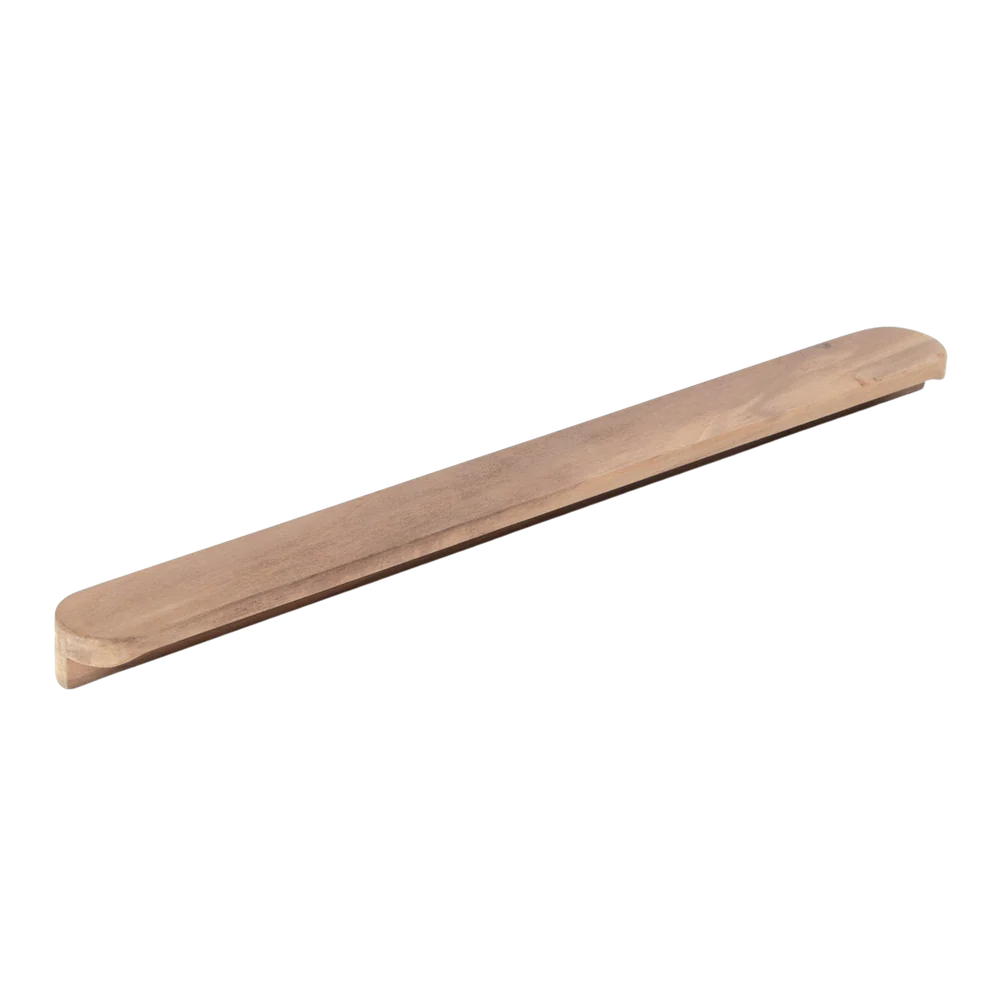 Momo Kimberley Timber Pull Handle 400mm Raw Walnut - Image 3