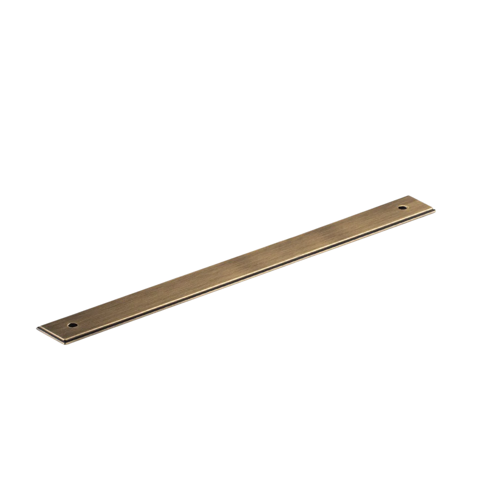 Momo Handles Momo Liberty Backplate 320mm Dark Brushed Brass - Image 3