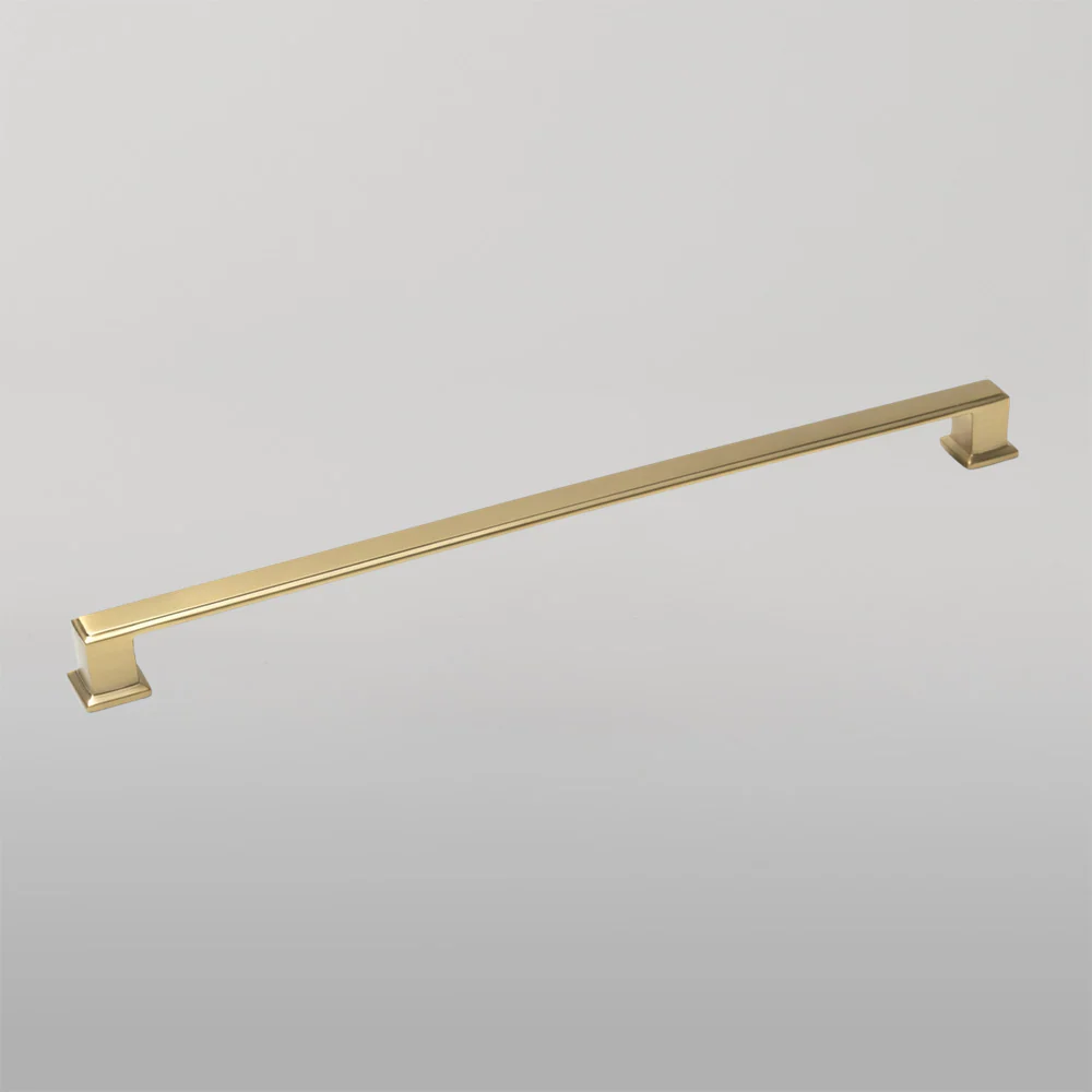 Momo Lucca D Handle 320mm Brushed Satin Brass - Image 2