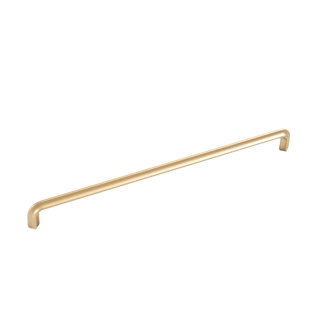 Momo Lumi D Handle 320mm Satin Brass