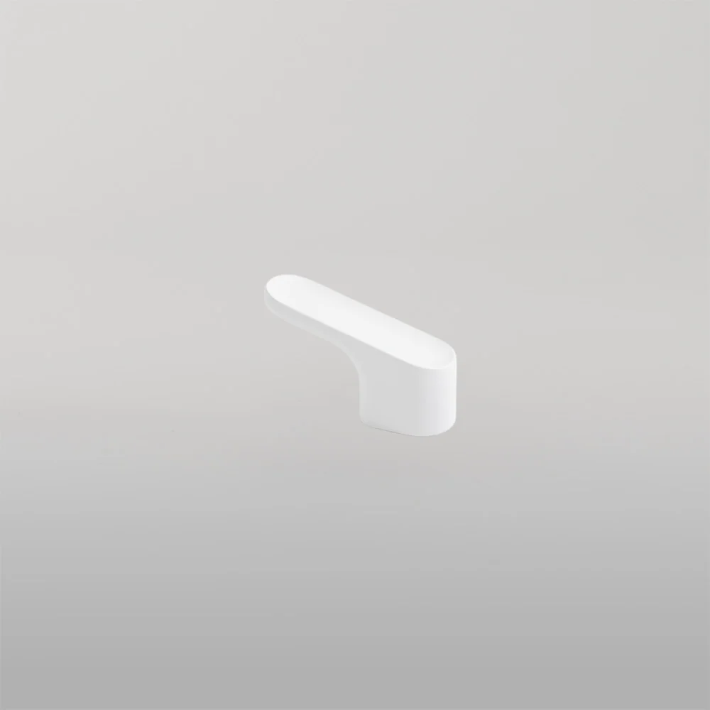 Momo Luv Angled Knob 51mm Matte White - Image 2