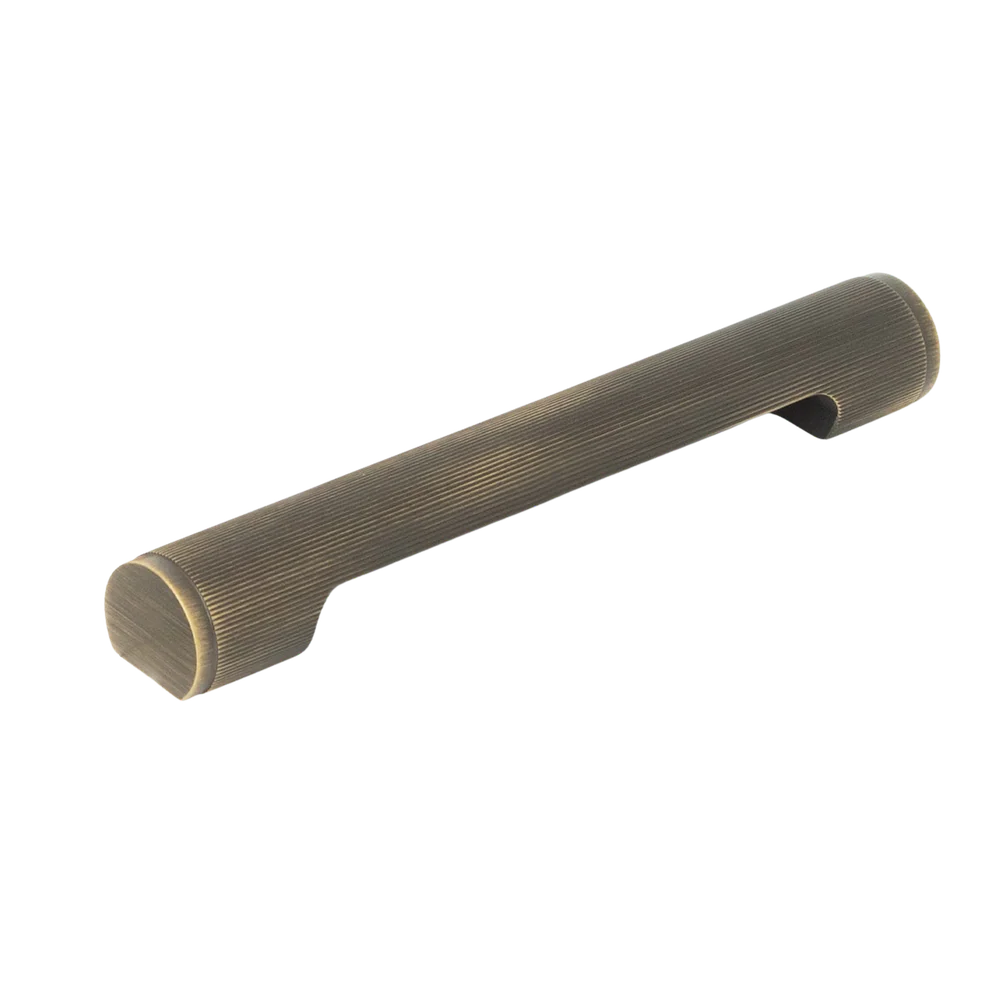 Momo Handles Momo Manhattan Solid Brass Pull Handle 160mm Dark Brushed Brass - Image 3