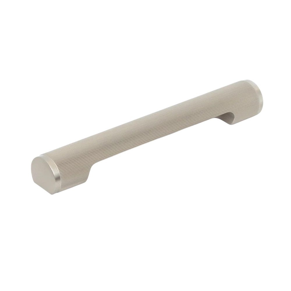 Momo Handles Momo Manhattan Solid Brass Pull Handle 160mm Dull Brushed Nickel - Image 3
