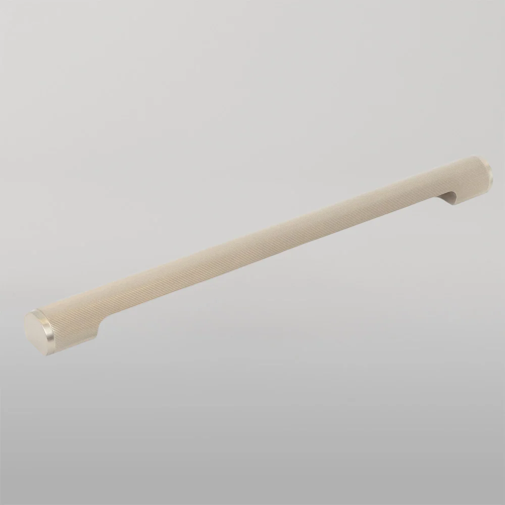 Momo Handles Momo Manhattan Solid Brass Pull Handle 320mm Dull Brushed Nickel - Image 2