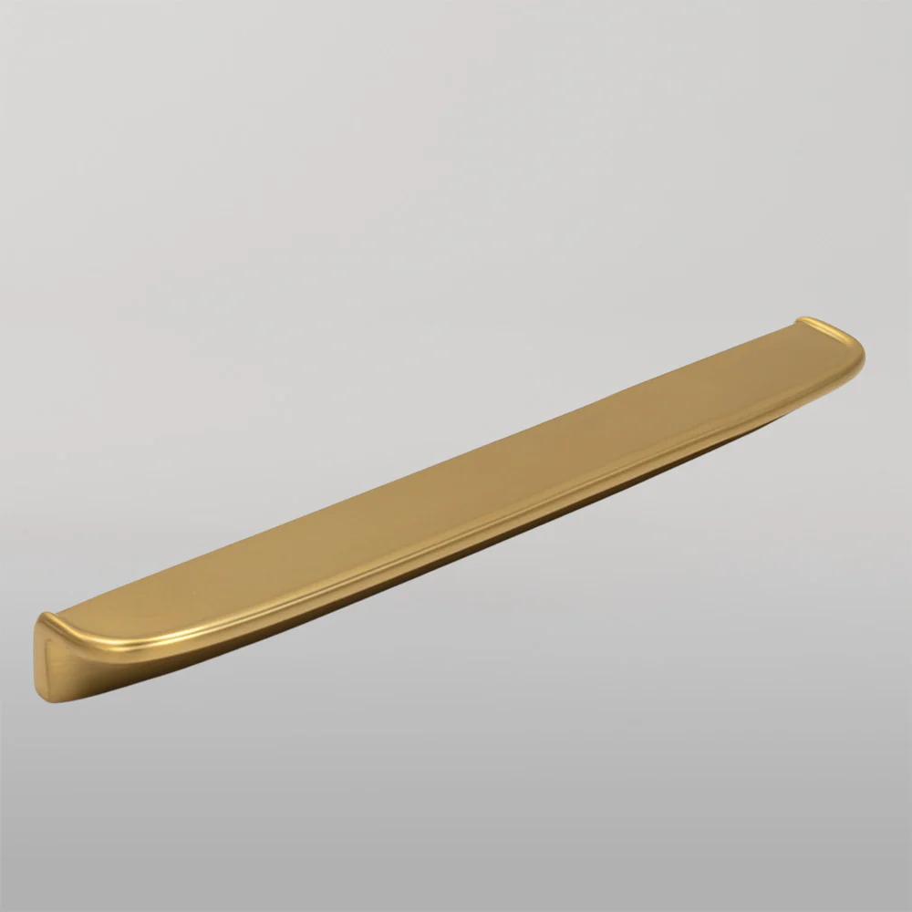 Momo Monaco 192mm Pull Handle Brushed Satin Brass - Image 2