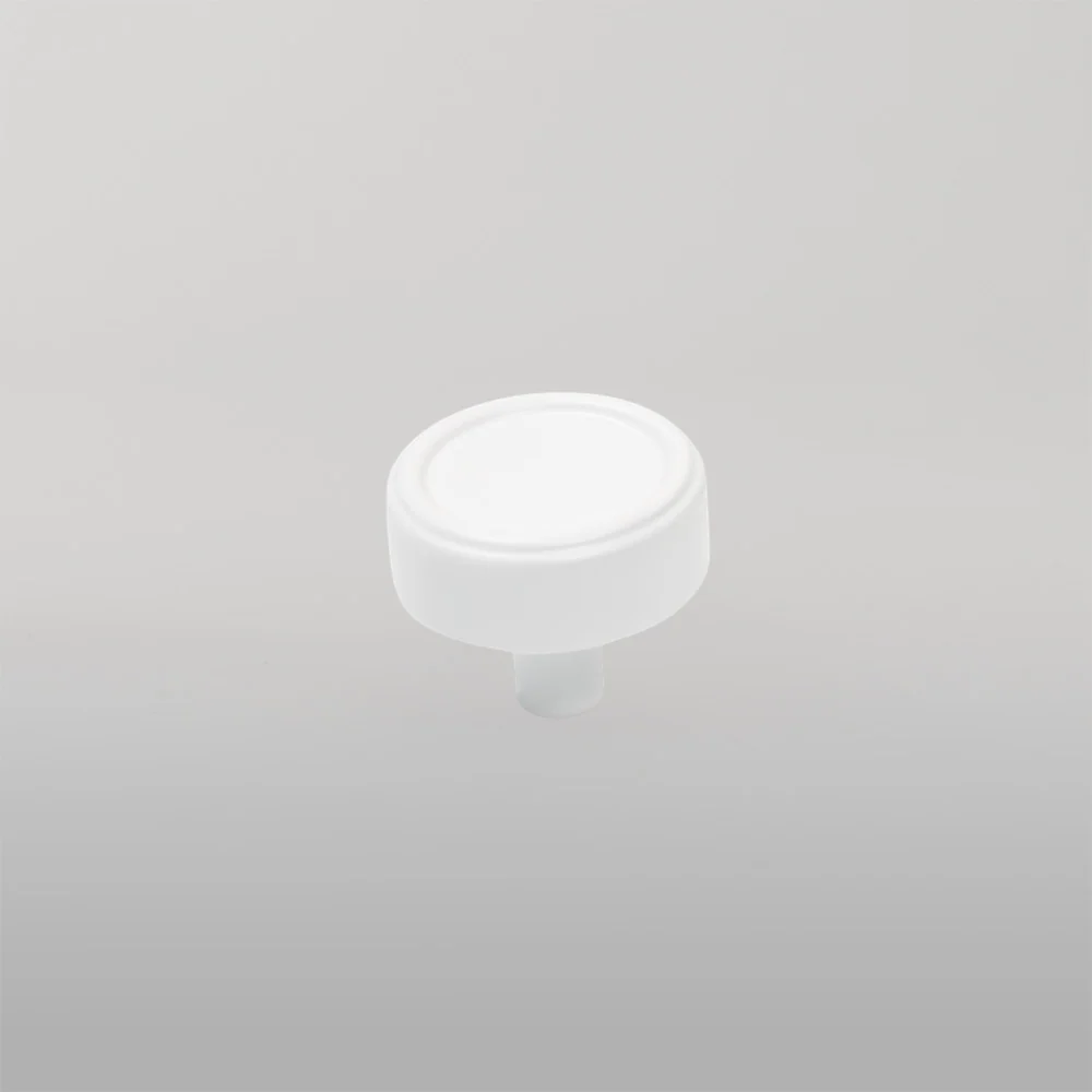 Momo Monaco 36mm Round Knob Matte White - Image 2