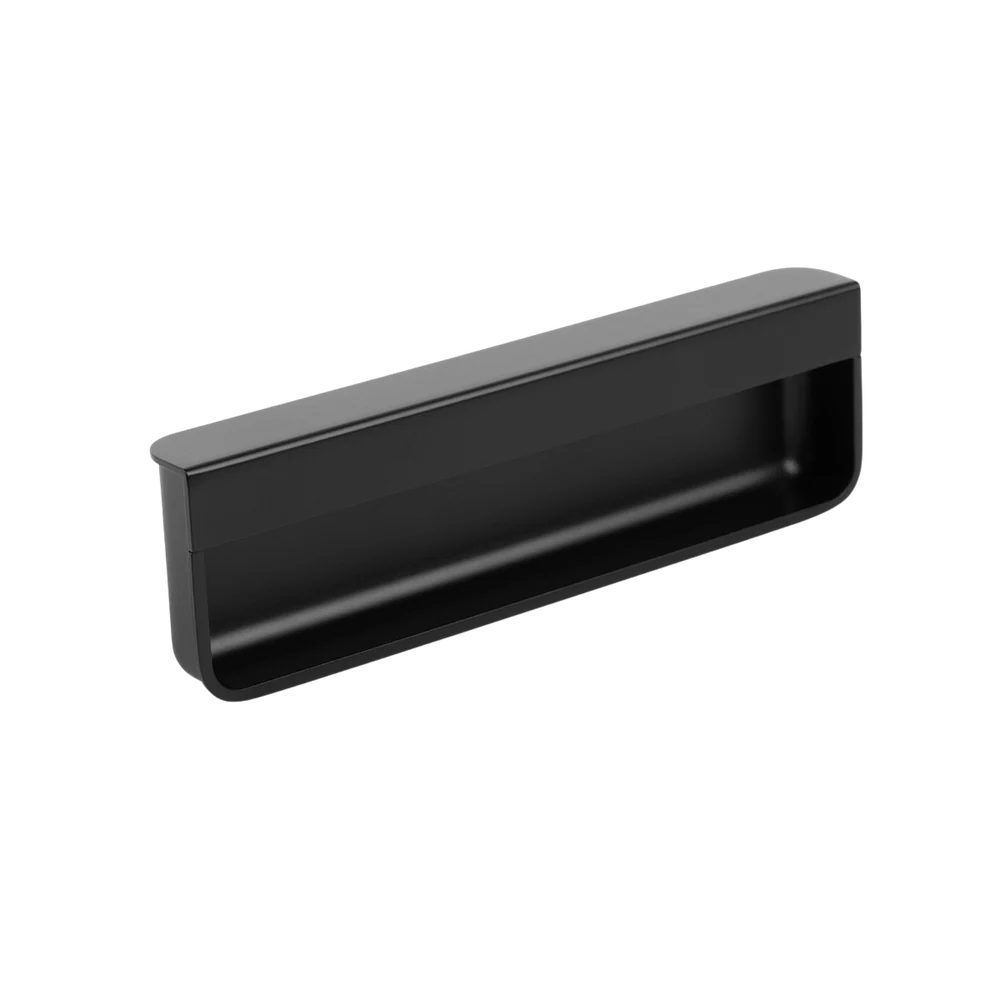 Momo Handles Momo Moule Edge Flush Pull 128mm Matte Black - Image 3