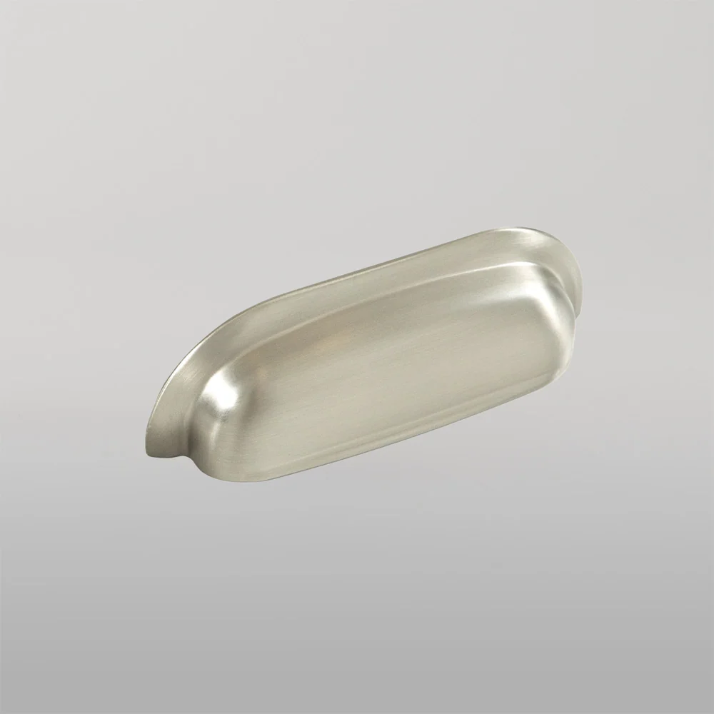 Momo New Hampton Cup Pull 96mm Dull Brushed Nickel - Image 2