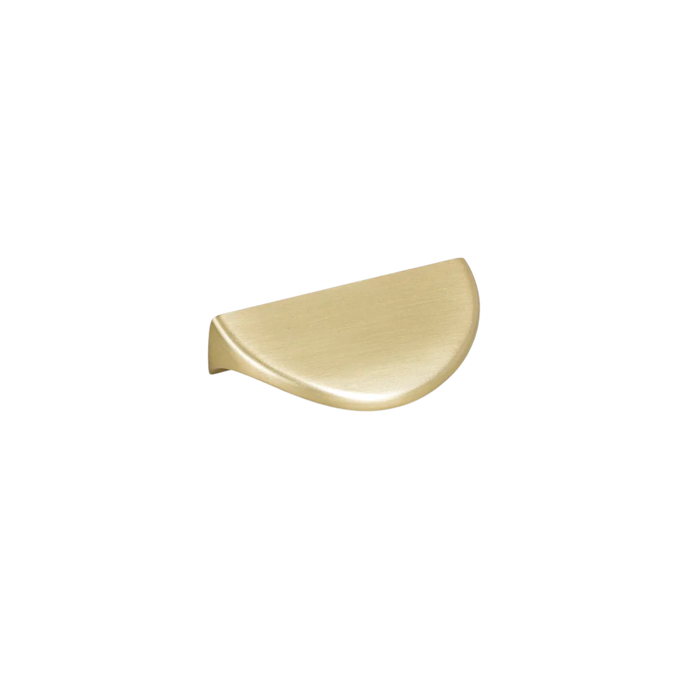 Momo Handles Nick Pull Handle 32mm Brushed Matte Brass