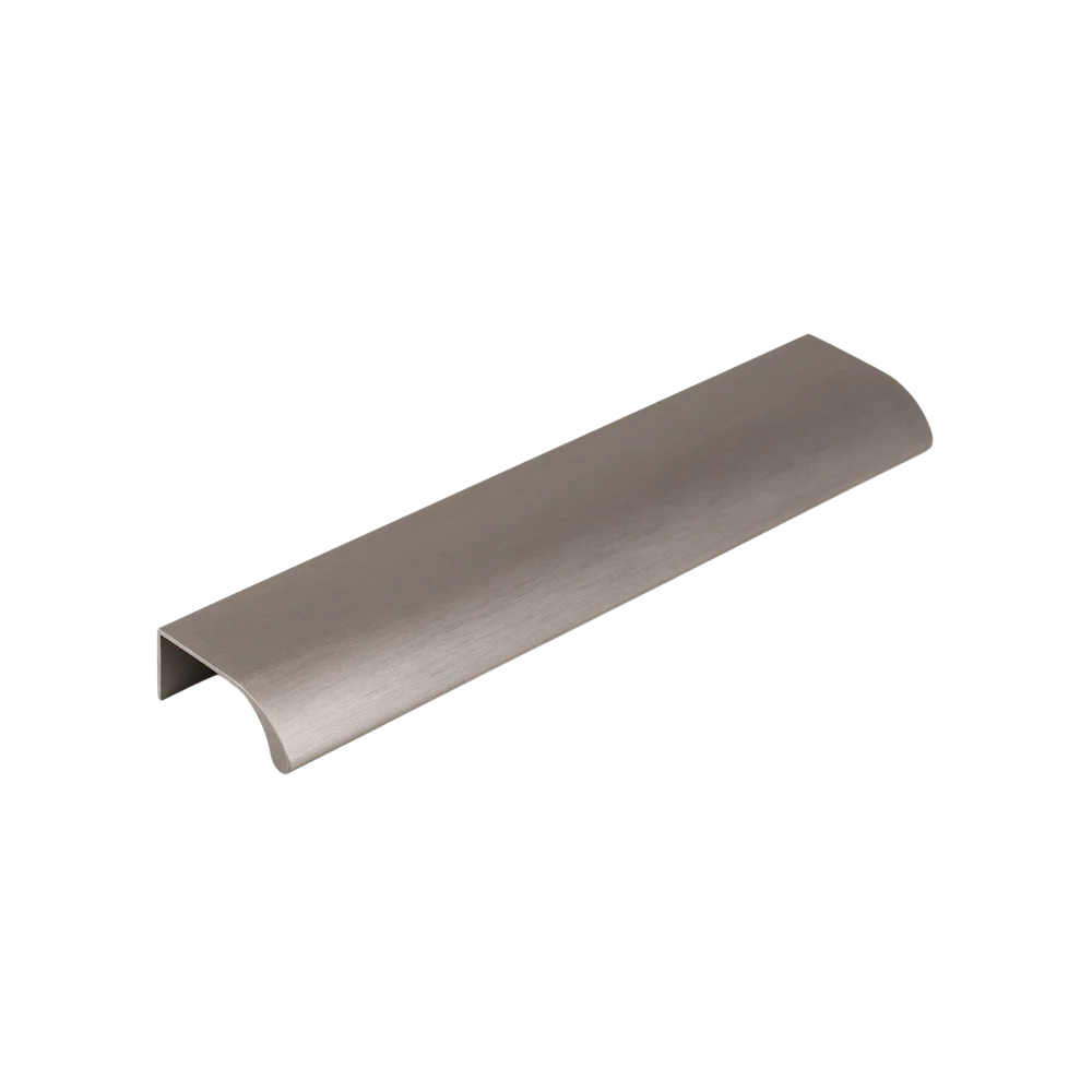 Momo Ona Lip Pull Handle 128mm Brushed Grey - Image 3