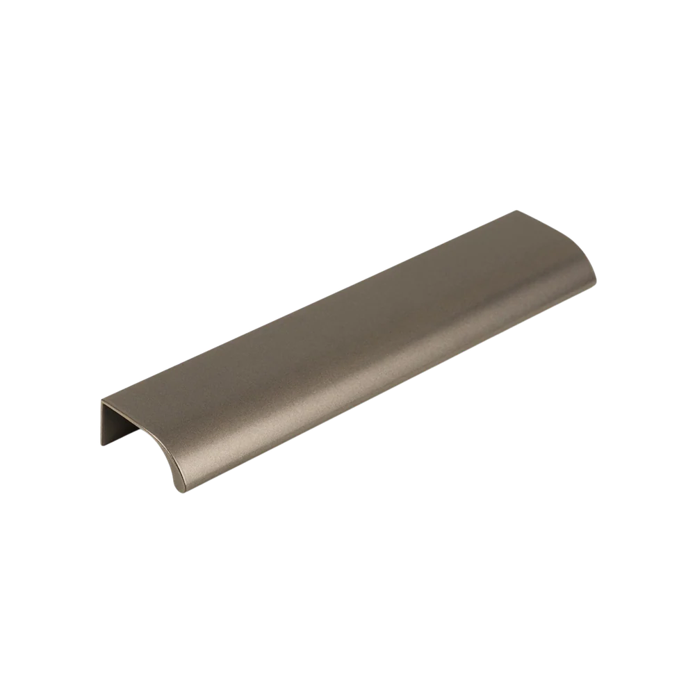 Momo Ona Lip Pull Handle 128mm Metallic Grey - Image 3