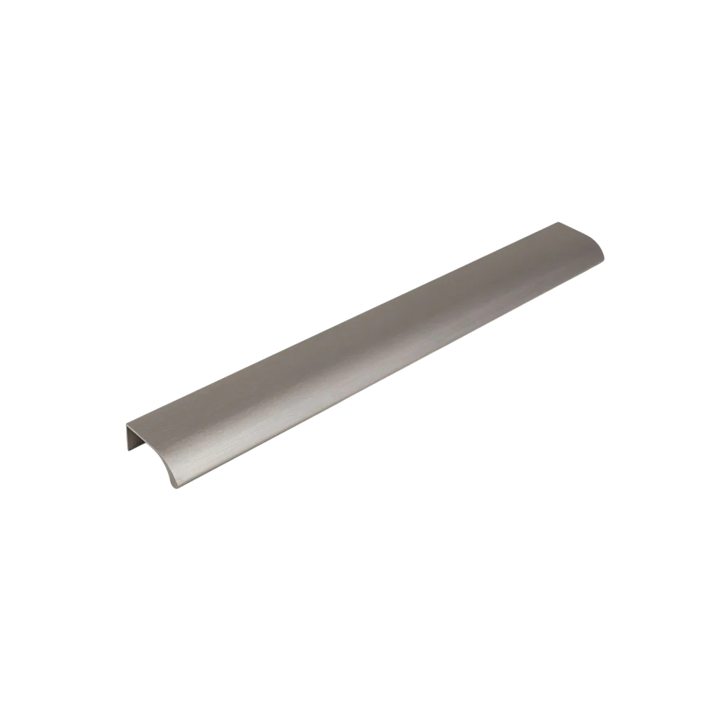 Momo Ona Lip Pull Handle 256mm Brushed Grey