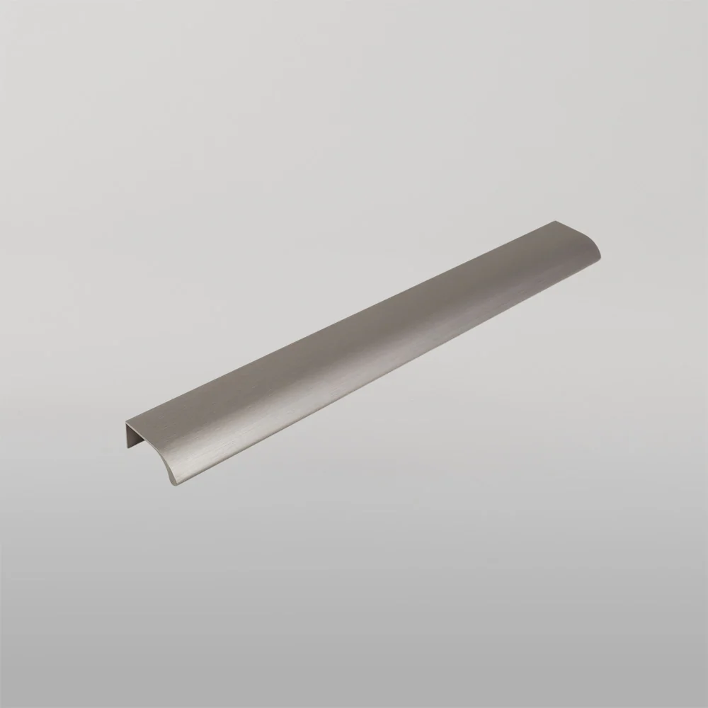 Momo Ona Lip Pull Handle 256mm Brushed Grey - Image 2
