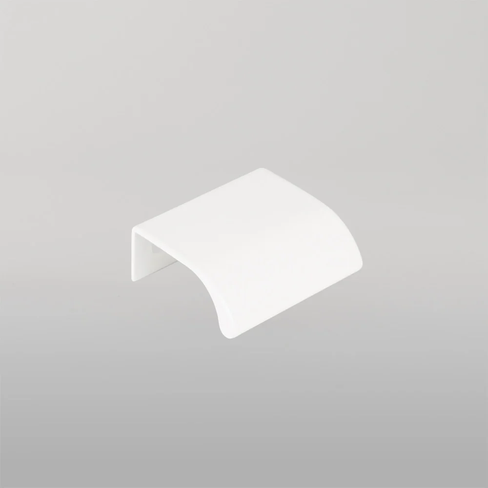 Momo Ona Lip Pull Handle 32mm Matte White - Image 2