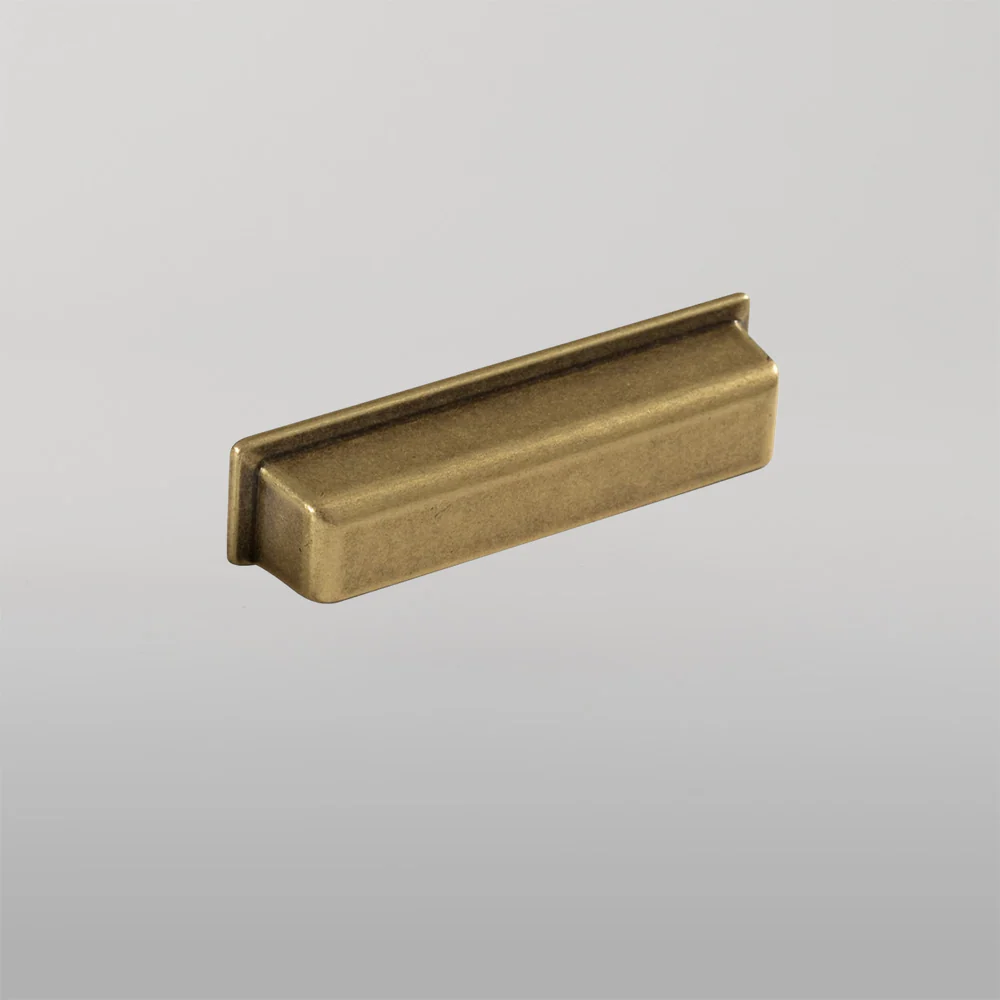 Momo Otto Cup Pull 96mm Antique Brass - Image 2